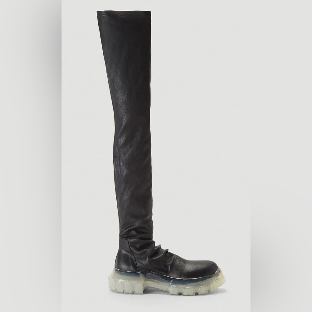 Rick Owens Bozo Over the Knee Boots